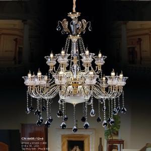 Đèn chùm nến CN 6605/12+6