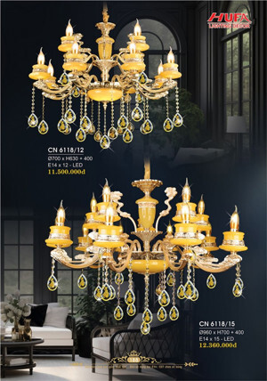 Đèn chùm nến CN6118/12