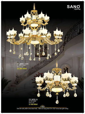 Đèn chùm nến CY 2070/6