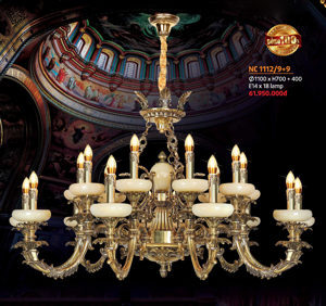 Đèn chùm nến NC 1112/9+9