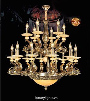 Đèn chùm nến NC 1113/12+6