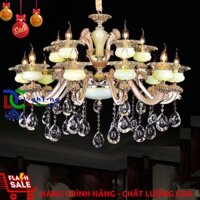 Đèn chùm nến pha lê CN-8106/10+5 chính hãng giá rẻ tại quận 12-TP. Hồ Chí Minh