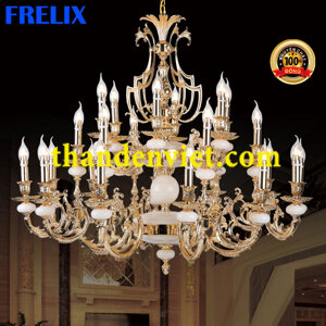 Đèn chùm nến trang trí cao cấp 1254/18+6