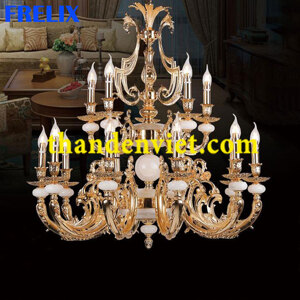 Đèn chùm nến trang trí cao cấp 1254/10+5