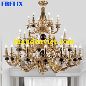 Đèn chùm nến trang trí cao cấp 1253/24+8+6