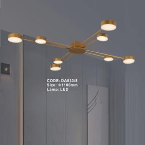 Đèn chùm ốp trần hiện đại DA833/8