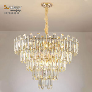 Đèn chùm Pha Lê cao cấp Phòng khách GP0148PL-800