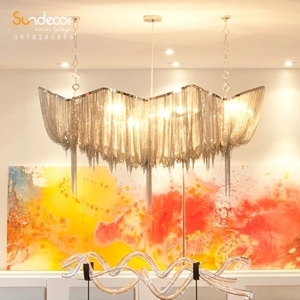 Đèn chùm Pha Lê cao cấp Phòng khách GP053PL-1200