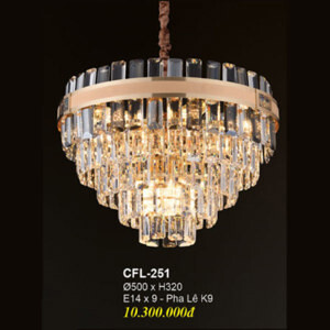 Đèn chùm pha lê CFL-251