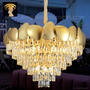 Đèn chùm pha lê hình vỏ sò TPL-8237/800