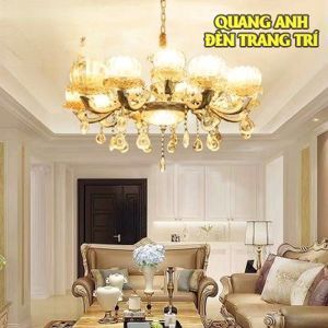 Đèn chùm pha lê hoa Tulip 5095-15