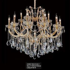 Đèn chùm pha lê Luxury 7003/12+6+1