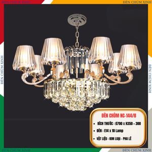 Đèn chùm pha lê NC 144/8