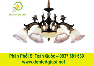 Đèn chùm pha lê nến C-12/8