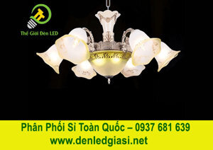 Đèn chùm pha lê nến C-50/6