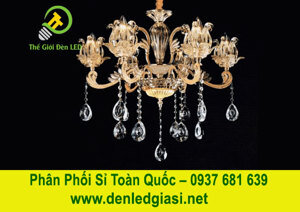 Đèn chùm pha lê nến C 7301/6