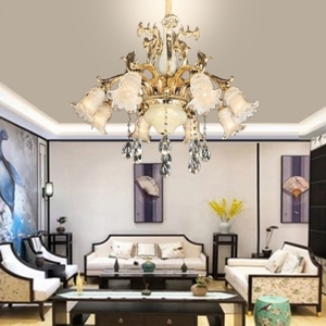 Đèn chùm pha lê nến C-7305/8