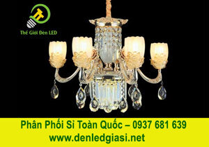 Đèn chùm pha lê nến C-7330/6