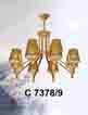 Đèn chùm pha lê nến C-7378/9