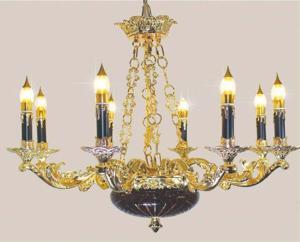 Đèn chùm pha lê nến CNQT-10