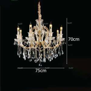 Đèn chùm pha lê nến HT-CN5213/8