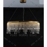 ĐÈN CHÙM PHA LÊ PHONG CÁCH HIỆN ĐẠI MÃ 6001/750 WOW LIGHTING HOẰNG GIAI