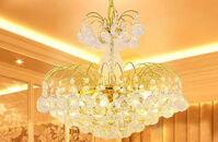 ĐÈN CHÙM PHA LÊ PHÒNG KHÁCH TINH TẾ CM173