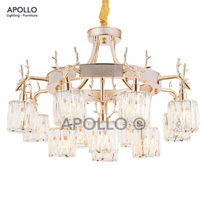 Đèn chùm pha lê sừng hươu DTT 6622A