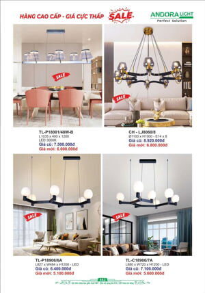 Đèn chùm thả CHLJ8060
