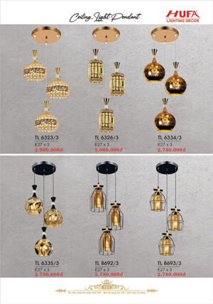 Đèn chùm thả TL-6335/3