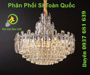 Đèn chùm thông tầng pha lê TPL6270T600