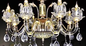 Đèn chùm thủy tinh PLN9908/8