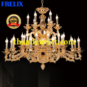 Đèn chùm trang trí cao cấp giá nhập khẩu 1286/24+6
