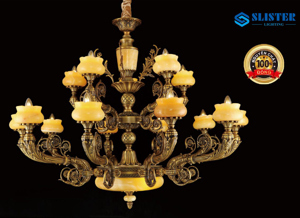 Đèn chùm trang trí cao cấp giá nhập khẩu F1025/10+5