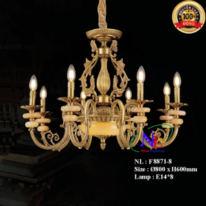 Đèn chùm trang trí cao cấp giá rẻ F8871-8