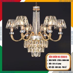 Đèn chùm trang trí NC 9366/6