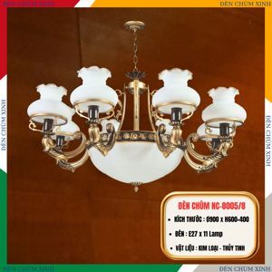 Đèn chùm trang trí NetViet NC-8005/8