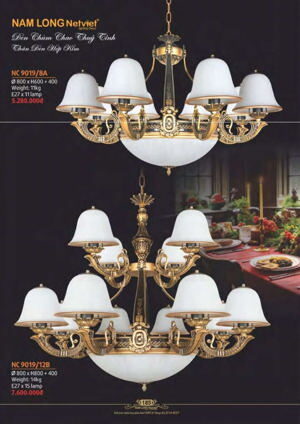 Đèn chùm trang trí NetViet NC-9019/8A