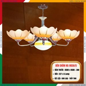 Đèn chùm trang trí NetViet NC-9036/5