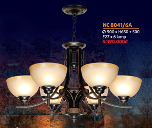 Đèn chùm trang trí NetViet NC-8041/6A