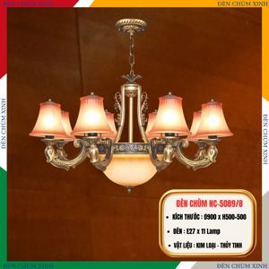 Đèn chùm trang trí NetViet NC-5089/8