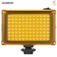 Đèn chụp ảnh Mini Di động trên máy ảnh LED Bảng điều khiển ánh sáng lấp đầy Video 5400K / 3200K CRI85 + với bộ lọc trắng & cam cho máy quay máy ảnh DSLR Canon Came-211