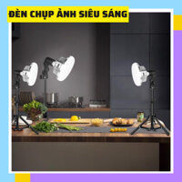 Đèn chụp ảnh siêu sáng chuôi E27 100W 150W với 3 chế độ màu