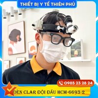 Đèn Clar khám tai mũi họng, đèn đội đầu chuyên dùng trong y tế, phòng khám HCM-6693-2 Asenta