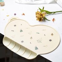 Den Cloud Placemats, Thảm trải bàn trẻ em chống dầu chống thấm nước, Trang trí bàn Hút dễ thương Treo tường Cup Mat Trẻ em