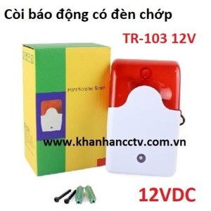 Đèn còi nháy GS-S02 có còi chạy 12V;220V