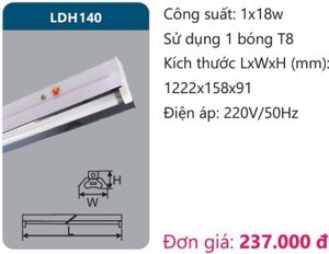 Đèn công nghiệp Duhal LDH140