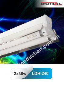 Đèn công nghiệp phản quang Duhal LDH240 2x18W