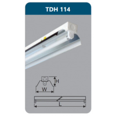 Đèn công nghiệp phản quang Duhal TDH114