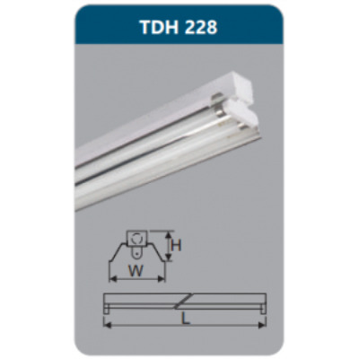 Đèn công nghiệp phản quang Duhal TDH228
